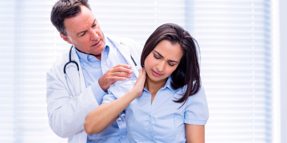 diagnostic de douleur au cou