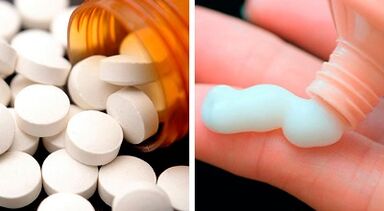 Traitement de l'ostéochondrose cervicale avec des médicaments